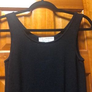 ST. JOHN classic double knit mini dress, timeless